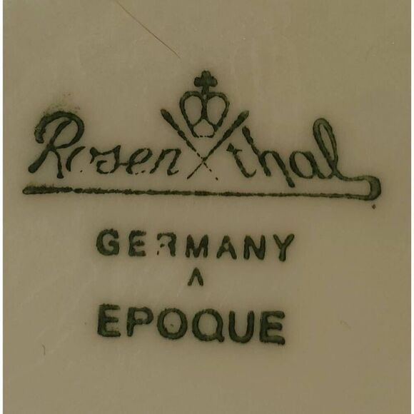 Vintage Yellow Rosenthal Germany 3 Piece Cup And Creamer Set. - Picture 7 of 7